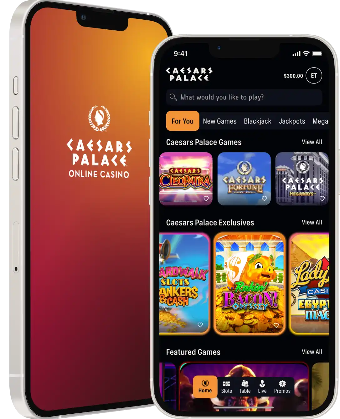 Caesars Palace App Image